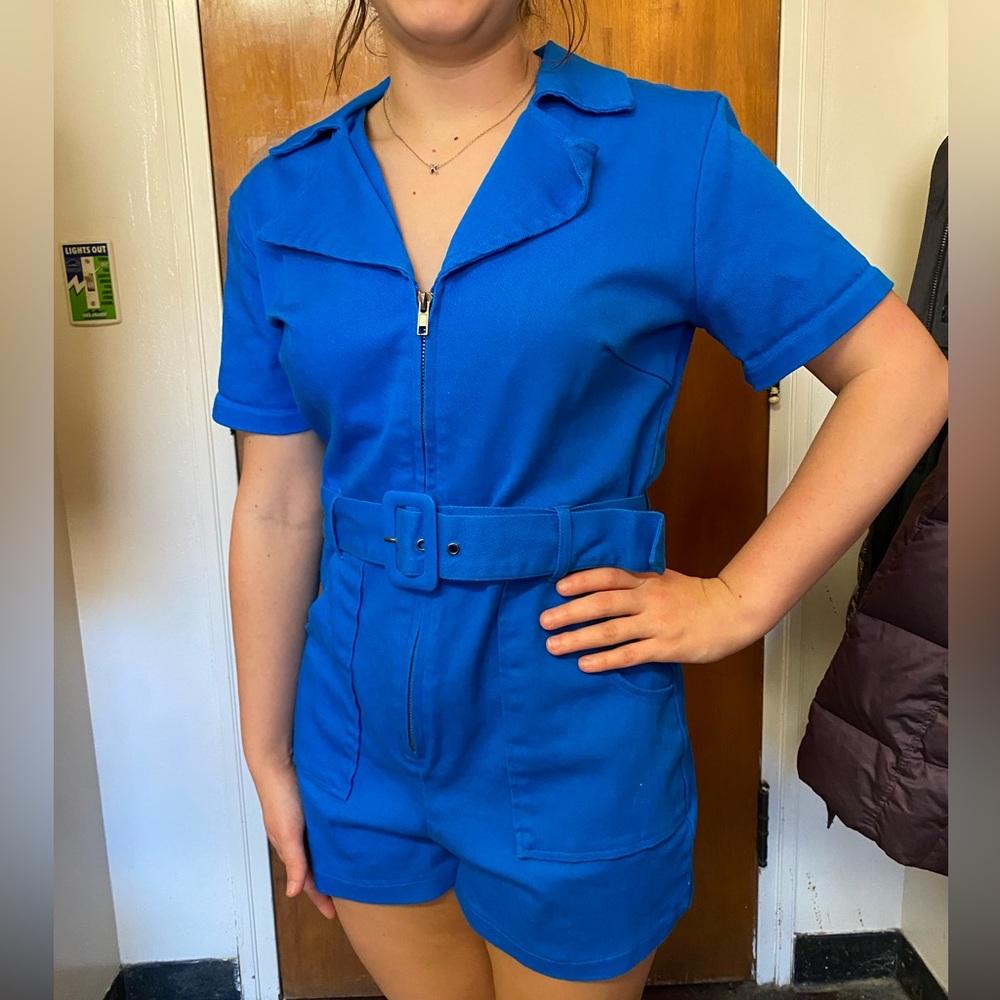 Royal Blue Romper